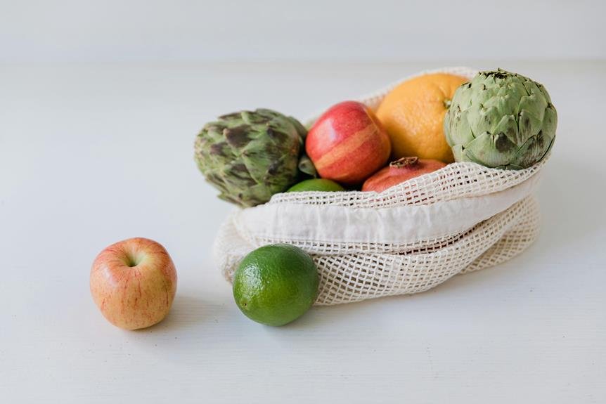 vegetarian fiber rich food options